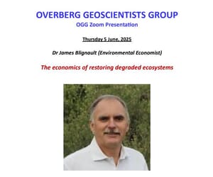 Join the Next OGG Zoom Talk - The Economics of Ecosystem Restoration