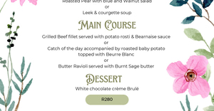 Mother’s Day Lunch @ De Hoop