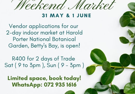 Weekend Market at Harold Porter Garden