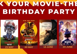 Book Your Movie Birthday Party!