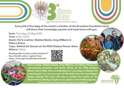 Grootbos Heads to RHS Chelsea Flower Show!