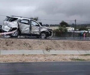 Grusame motorongeluk eis 3 kinderlewens