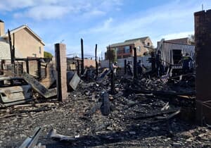 Brand laat gesin Haweloos