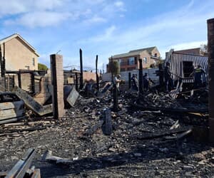 Brand laat gesin Haweloos