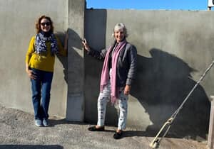 Bed Shop Wall Plastered for GGAP Mural