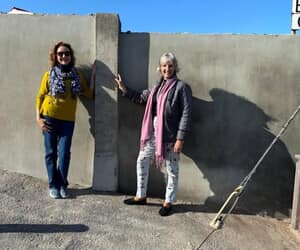 Bed Shop Wall Plastered for GGAP Mural