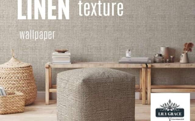 Linen Textured Wallpaper 