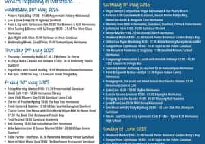 Whale Coast Weekend Events: 28 May - 1 June 2025