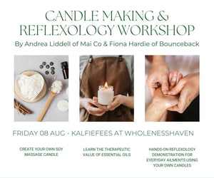 Candle-Making and Reflexology Workshop