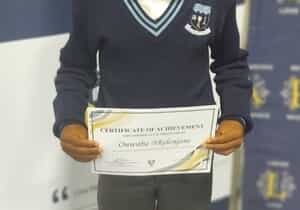 Onwaba Nkelenjane Honoured at Boland Hockey IPT
