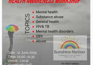 11 June 2025: Free Health Awareness Workshop in Gansbaai