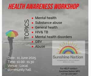11 June 2025: Free Health Awareness Workshop in Gansbaai