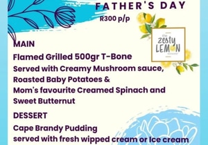 Celebrate Father's Day at The Zesty Lemon