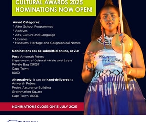 Cultural Awards Nominations Now Open