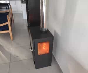 Hydrofire Modena Vision Fireplace Installed in Franskraal