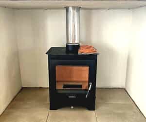 Hydrofire Phoenix Fireplace Installed in Kleinbaai