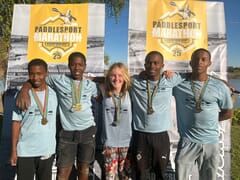 Stanford Paddlers Win 10 Medals at SA Championships