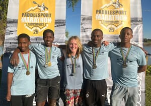 Stanford Paddlers Win 10 Medals at SA Championships