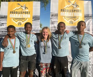 Stanford Paddlers Win 10 Medals at SA Championships