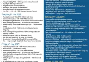 Whale Coast Weekend Events: 2 - 6 July 2025