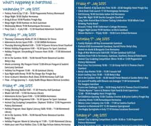 Whale Coast Weekend Events: 2 - 6 July 2025