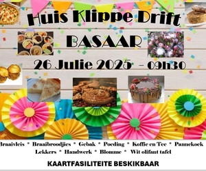 26 July 2025: Huis Klippe Drift Bazaar