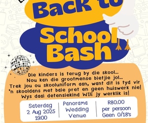 Laerskool Gansbaai bied aan: Back to School Bash!