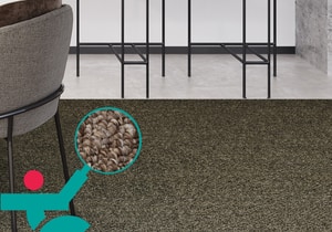 Stylish Stain-Resistant High-Low Carpet