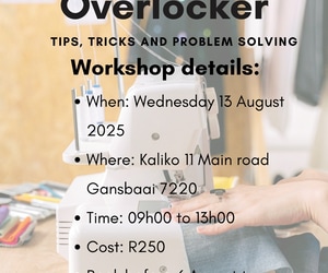 13 August 2025: Get to Know Your Overlocker!