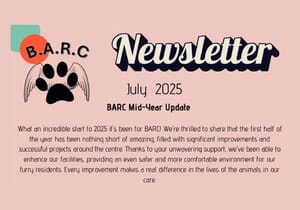 BARC Animal Welfare - July Update