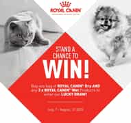 Stand a Chance to WIN with Royal Canin!