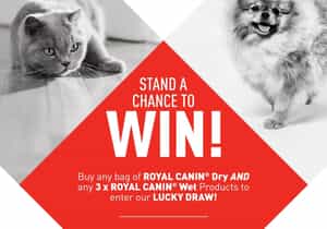 Stand a Chance to WIN with Royal Canin!
