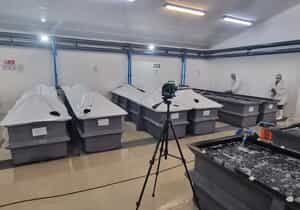 Purging System Installation - Abalone Farm