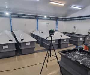 Purging System Installation - Abalone Farm