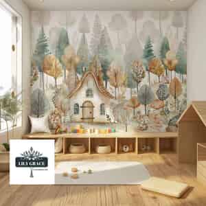 Nursery wallpaper nurial