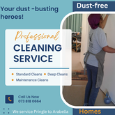 Cleaning service - Dust Free Homes - Cleaning Services - Xplorio™ Kleinmond
