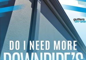 Roof Drainage: One Downpipe Enough?