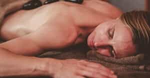Melt Into Stillness with a Hot Stone Massage