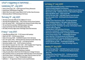 Whale Coast Weekend Events: 30 July - 3 August 2025