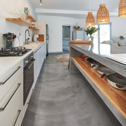 Cemcrete Surfaces Shine in Hout Bay Studio