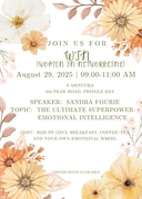 Join us for WIN (Women In Networking) at Menucha!