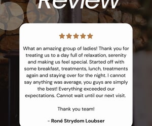 Thank You, Roné - Happy Relaxation and Pampering Day!