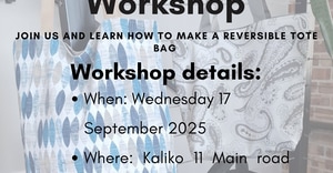 Reversible Tote Bag Workshop