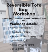 Reversible Tote Bag Workshop