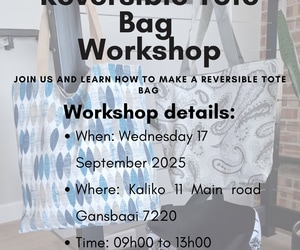 Reversible Tote Bag Workshop