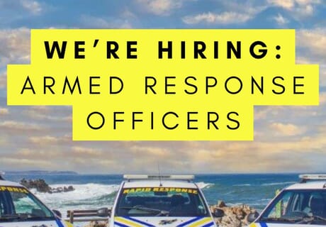 We're Hiring: Armed Response Officers