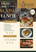 17 August 2025: SUNDAY LUNCH
