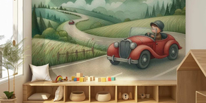 Boys room wallpaper for walls