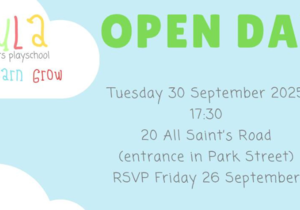 Save the Date - Khula Kinders Playschool Open Day!