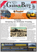 Gans-Berg Nuus - 15 August 2025